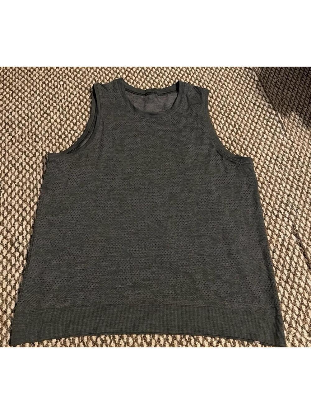 Lululemon Men’s Razorback Tank Mesh Camo Print